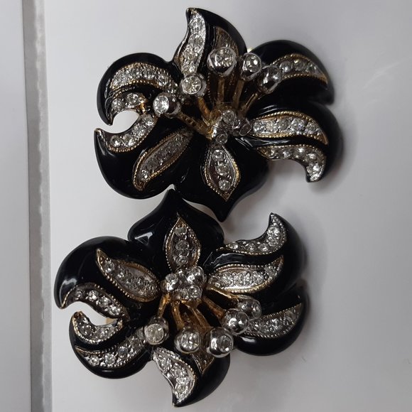 L'OFFICIEL Earings... Made in Italy (Rare Find) Signed and Numbered - Picture 1 of 5